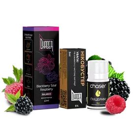 Жидкость Набор Chaser Black Blackberry Sour Raspberry 30мл 5%