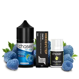 Жидкость Набор Chaser Голубая Малина 30мл 5%