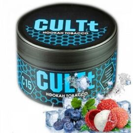 Тютюн CULTT С15 Ice Blueberry Lychee (Культт Айс Лічі Чорниця) 100 гр
