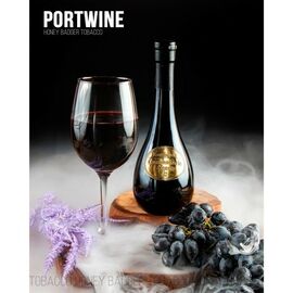 Тютюн Honey Badger Wild Port Wine (Медовий Барсук Міцний) Портвейн 250 гр
