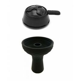 Хоткат (Hot Cut) - комплект чорний калауд та силіконова чаша фанел з виїмкою під калауд