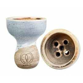 Чаша для кальяну Karma Turkish Glaze White
