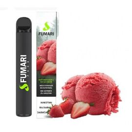 Одноразка Fumari 800 (безникотиновий) Полуничного морозива