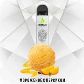 Одноразка Fumari 800 (безникотиновий) Персикове морозиво