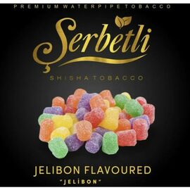 Тютюн Serbetli Jelibon (Щербетлі Желейні цукерки) 50 грам