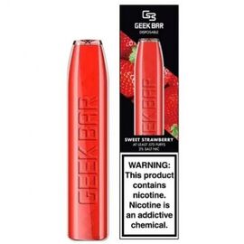 Одноразка Geek Bar DISPOSABLE 575 Sweet Strawberry (Гік Бар Солодка Полуниця)