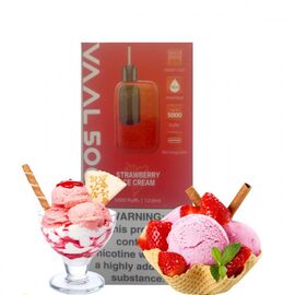 Одноразка VAAL (Велл) Клубничное Мороженное 5000 | 2%