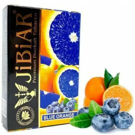 Тютюн Jibiar Blue Orange (Джибіар Чорниця апельсин), 50 грам