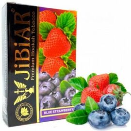 Тютюн Jibiar Blue Strawberry (Джибіар Чорниця Полуниця), 50 грам