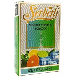 Тютюн Serbetli Ice Citrus Mint (Щербетлі Айс Цитрус із М'ятою) 50 грам