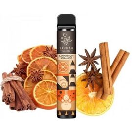 Одноразка Elf Bar 1500 Christmas Edition Cinnamon Orange (Ельф бар Апельсин з корицею)