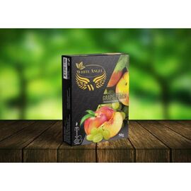 Тютюн White Angel Grapes Peach (Білий янгол Виноград Персик) 50 грам