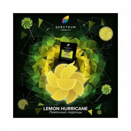 Тютюн Spectrum Hard Lemon Hurricane (Спектрум Лимонні Льодяники) 100 грам
