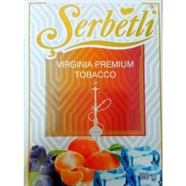Тютюн Serbetli Ice Tangerine Blueberry (Щербетлі Айс Мандарин Чорниця) 50 грам