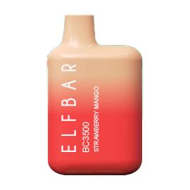 Одноразка Elf Bar BC3000 Strawberry Mango (Ельф бар Полуниця Манго)