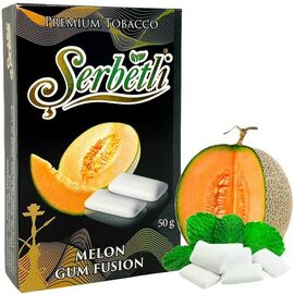 Тютюн Serbetli Melon Gum Fusion (Щербетлі Диня Жуйка) 50 грам