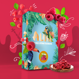 Безнікотинова Суміш Aloha (Алоха Маліна) 40 грам