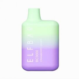 Одноразка Elf Bar BC3000 Cranberry Grape (Ельф бар Журавлина Виноград)