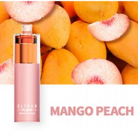 Одноразка Elf Bar PL2000 Mango Peach (Ельф бар Манго Персик)