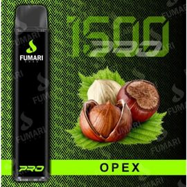 Одноразка Fumari 1500 Pro Горіх