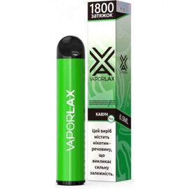 Одноразка Vaporlax (Вапорлакс) Арбуз 1800| 5%