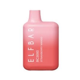 Одноразка Elf Bar BC3000 Strawberry Pineaple Coconut (Ельф бар Полуниця Ананас Кокос)