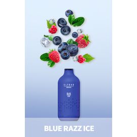 Одноразка Elf ​​Bar BВ3500 Blue Razz Ice (Ельф Бар Блю Разз Айс)
