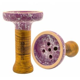 Чаша для кальяну 2x2 Hookah Flat Purple