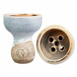 Чаша для кальяну Karma Турка біла