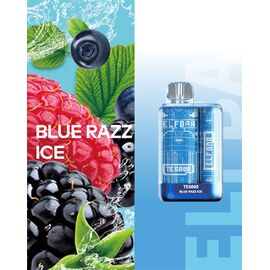 Одноразка Elf ​​Bar TE5000 Blue Razz Ice (Блю Разз Айс)