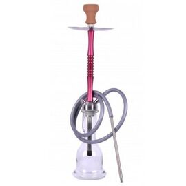 Шахта для Кальяну KAYA INOX TRADI WEGA RED 2S + КОВБА KM ПРОЗОРНИЙ