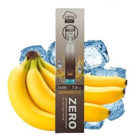 Одноразка Airis Banana Ice (Аїріс Банан Айс) 2600 (БЕЗ НІКОТИНУ)