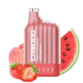 Одноразка Elf ​​Bar CR5000 Peach Strawberry Watermelon (Персик Полуниця Кавун)