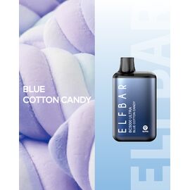Одноразка Elf ​​Bar BС5000 ULTRA Blue Cotton Candy (Чорнична Солодка Вата)