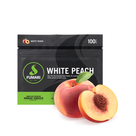 Табак Fumari White Peach (Фумари Белый Персик) 100 грамм