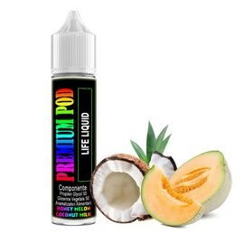 Рідина Premium POD системи Honey Melon Coconut Milk (Медова Диня та Кокосове Молоко) 15 мл