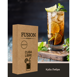 Тютюн Fusion Medium Cuba Libre (Ф'южн Куба Лібре) 100 гр