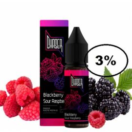 Жидкость Chaser Black Blackberry Sour Raspberry (Чейзер Блэк Ежевика Кислая Малина) 15мл, 3%