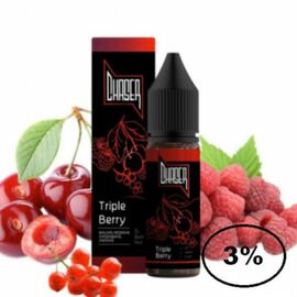 Рідина Chaser Black Triple Berry (Чейзер Блек Вишня Малина Смородина) 15 мл, 3%