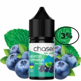 Рідина Chaser (Чейзер Ментол Чорниця) 35 мл, 3%