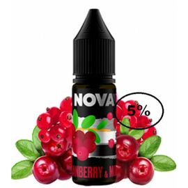 Жидкость Nova Cranberry Mors (Нова Клюквеный Морс) 15мл, 5%