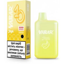 Одноразка Vabar Joyh 5000 10 Банан Лёд