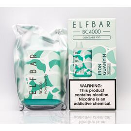 Одноразка Elf Bar BC4000 Iron Guanyin (Чай Гуаньїнь)