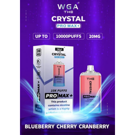 Одноразка Crystal Pro Max 10000 Blueberry Cherry Cranberry (Чорниця Вишня Журавлина)
