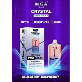 Одноразка Crystal Pro Max 10000 Blueberry Raspberry (Чорниця Малина)