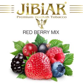 Тютюн Jibiar Redberry Mix (Джибіар Червона смородина) 100 грам