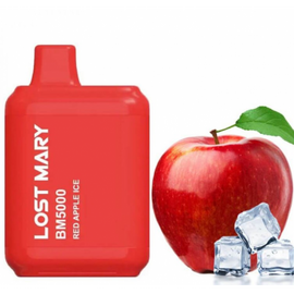 Одноразка Lost Mary BM5000 Red Apple Ice (Червоне Яблуко Лід)