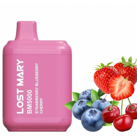 Одноразка Lost Mary BM5000 Strawberry Blueberry Cherry (Полуниця Чорниця Вишня)