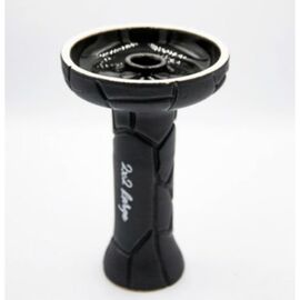 Чаша для кальяну 2x2 Flat Large Turtle Black