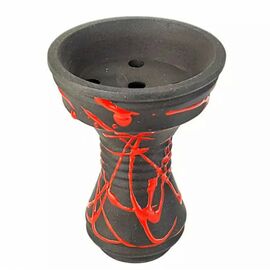 Чаша для кальяну Gusto Bowls Killa Bowl Black-Red